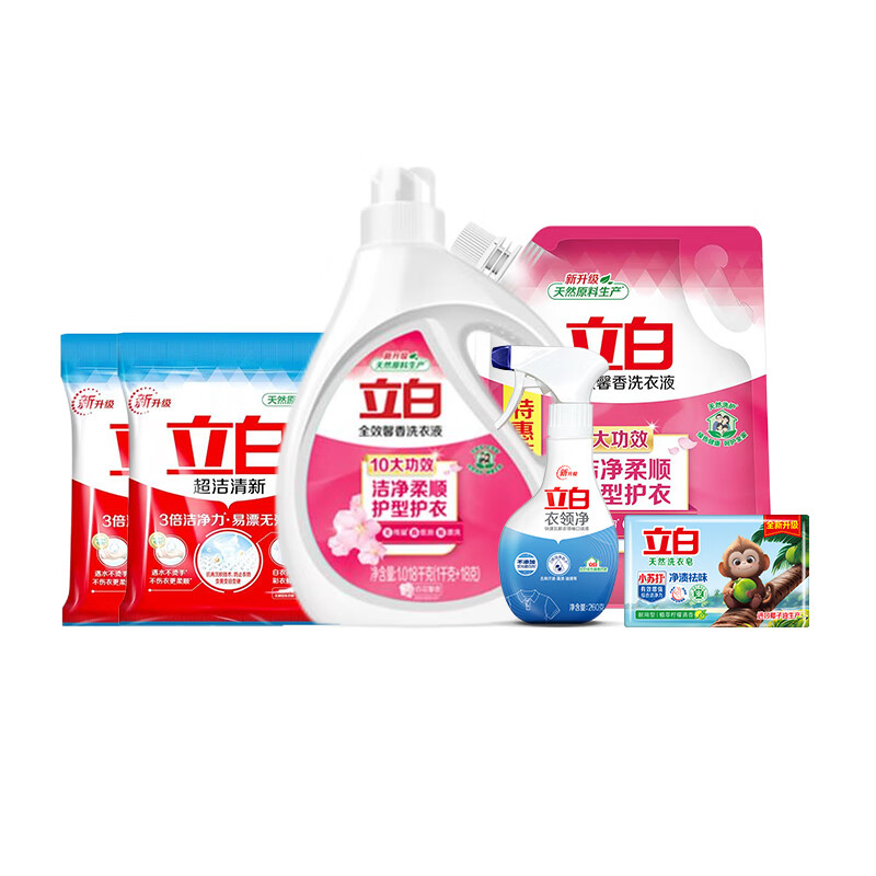 【京东同款】【京东同款】立白馨香洗护组合-2868g 白色【正品保证】