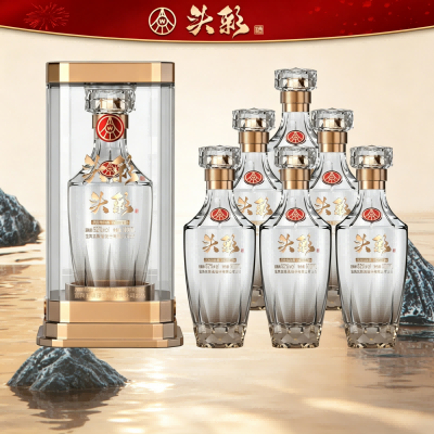 五粮液头彩钻石亚克力装500ml*6瓶